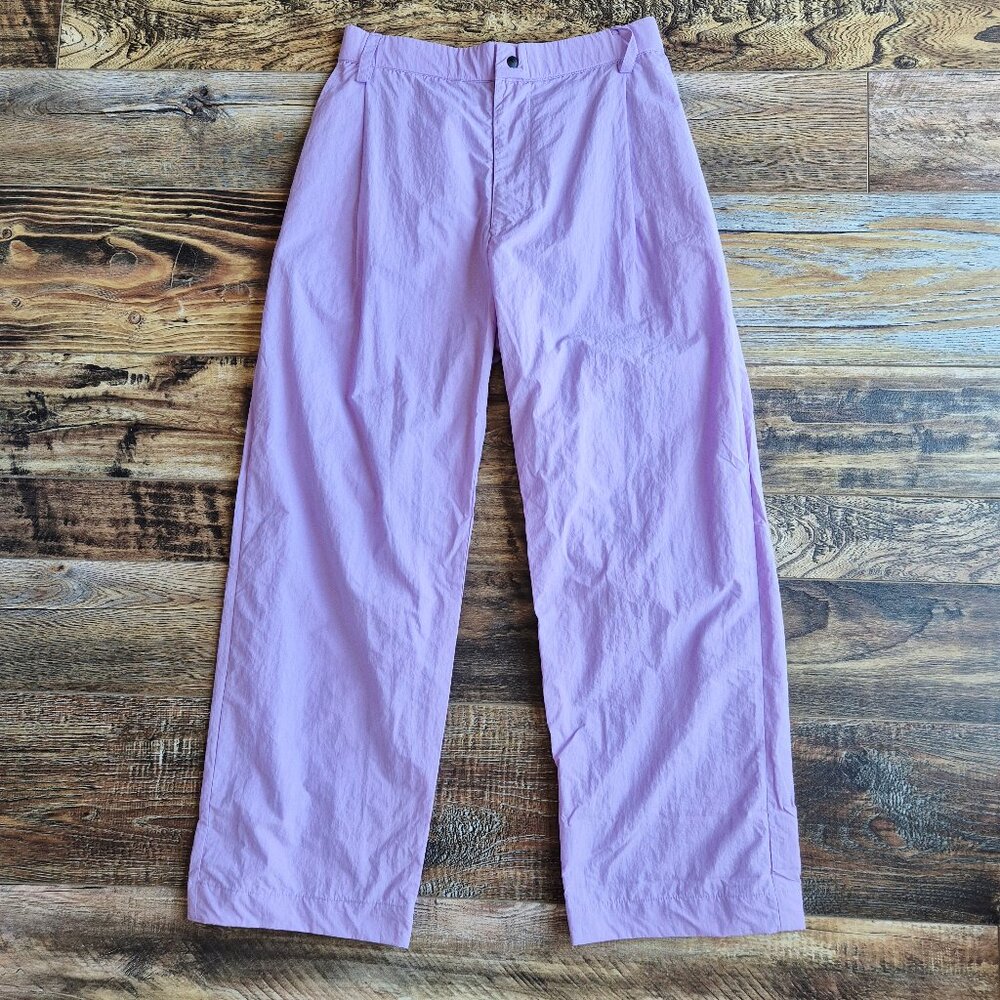 Hermanos Koumori Contemporary Garments 24/7 Runner Pants Straight Zip Purple
